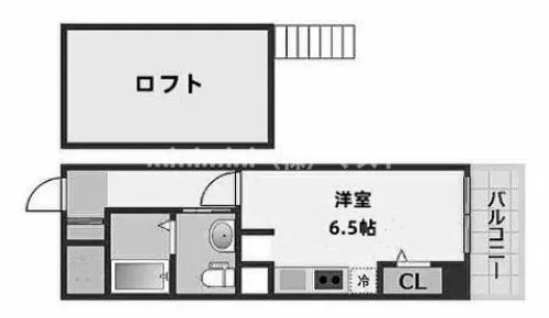 ラ・プレミア桜川【3階】の間取り