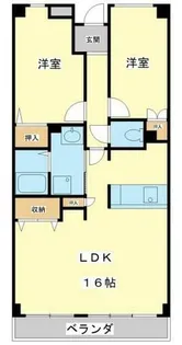 ギャラクシー・ホーヨー【6階】の間取り