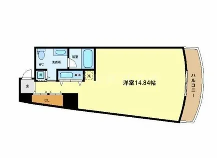 ザ・タワー大阪レジデンス【6階】の間取り