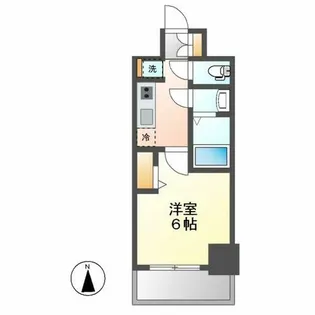プレサンス名古屋ルーカス【1202号室】の間取り