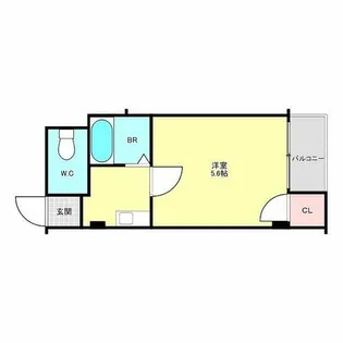 ノールプレール新町【2階】の間取り