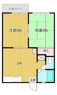 リンクス【2階】の間取り