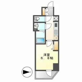 プレサンス大須観音ビザリア【14階】の間取り