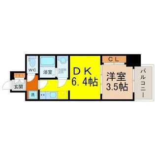 プレサンス上前津エレスタ【8階】の間取り