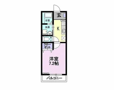 カーサ・セレノ【1階】の間取り