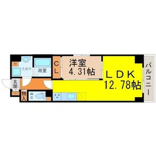 S-FORT熱田花町【3階】の間取り