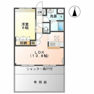 Belle Ciel(ベル シエル)【1階】の間取り