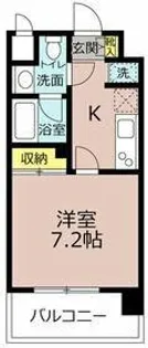 中駒一宮駅西マンション【5階】の間取り