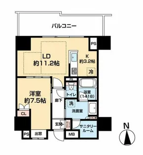 ザ・ハウス豊橋WEST 502号室【5階】の間取り