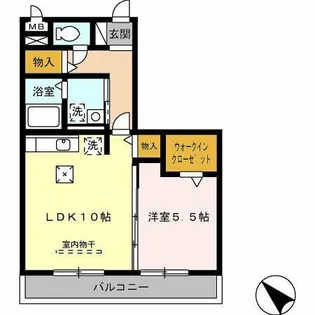ションセイG【101号室】の間取り