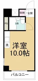 ツインズ1991【3階】の間取り