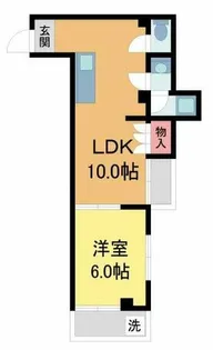メゾン21【203号室】の間取り