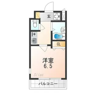 プレサンス京都二条城前【4階】の間取り