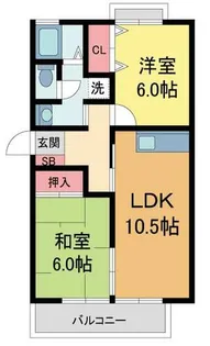ファミールハイツ【2階】の間取り