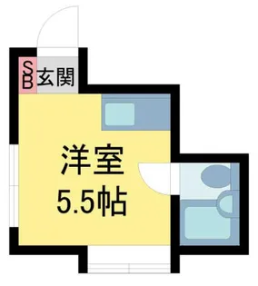 エレガンス今津駅前【4階】の間取り