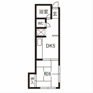 三宝ビル【B-2号室】の間取り