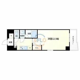 ラ・フィーネ江坂【3階】の間取り