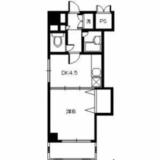 フェリーチェ江坂マンション【8階】の間取り