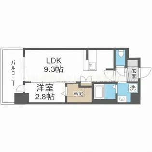 セレニテ新大阪プリエ【5階】の間取り