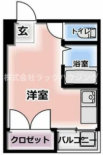ニューハイツ桜Ⅱ【2階】の間取り