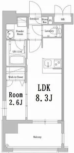 エンクレスト香椎セピア通り【3階】の間取り