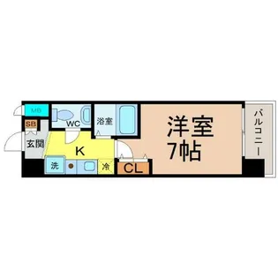 パークフラッツ金山【3階】の間取り