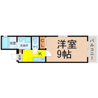 ヴァンクール御器所【3階】の間取り