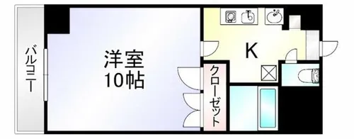 サルヴァトーレ西小倉【4階】の間取り