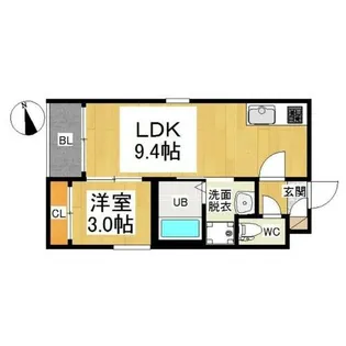 REGALEST granNorth【3階】の間取り