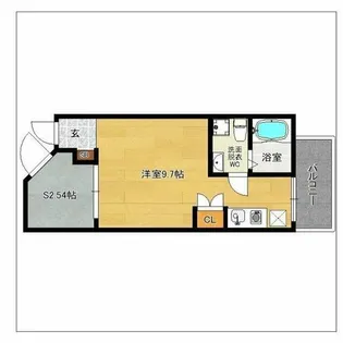 ガレット大池通り【2階】の間取り