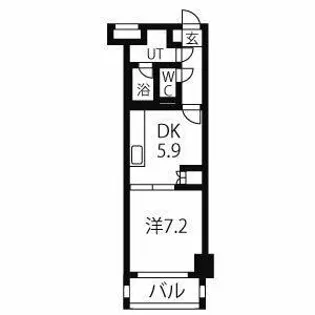 スタジオスクエア大須【3階】の間取り
