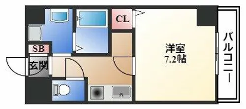 ラフォーレ千種【6階】の間取り