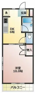 サニーヒルⅠ【203号室】の間取り