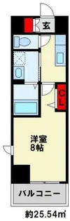 MDI Prosperare 北九州市立大学前【501号室】の間取り