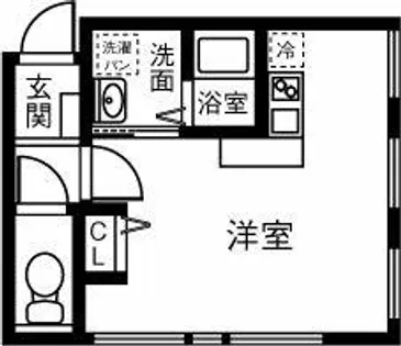 ヤサカビル【3階】の間取り