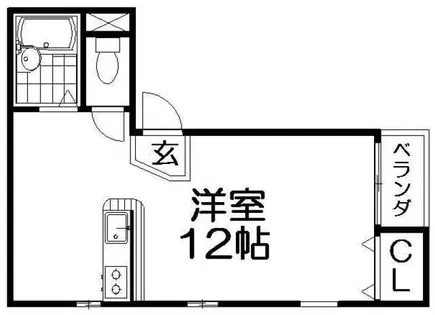Brans Cross【3階】の間取り