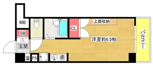 willDo九条【705号室】の間取り