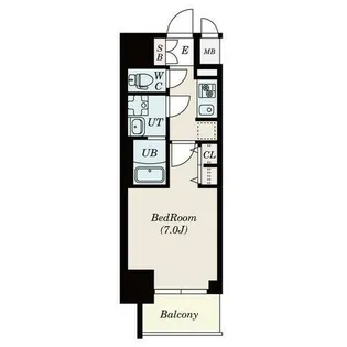 S-RESIDENCE熱田Ⅱ【12階】の間取り