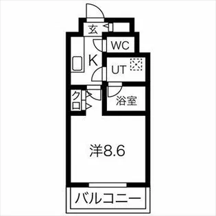 サンステージ金山【12階】の間取り