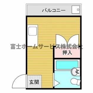 セントポリス山坂【4階】の間取り