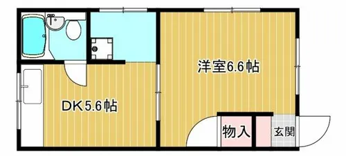 レオンコート2【2階】の間取り