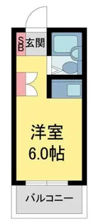 ダイドーメゾン苦楽園【2階】の間取り