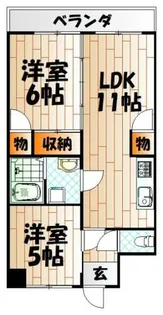 島村ビル【5階】の間取り