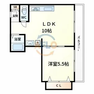 国光ビル【4階】の間取り