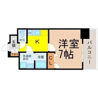エスリード大須観音プリモ【4階】の間取り