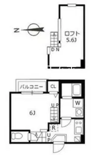 ハーモニーテラス上名古屋【1階】の間取り