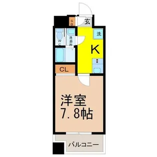 ヴィアロ千種スクエア【4階】の間取り