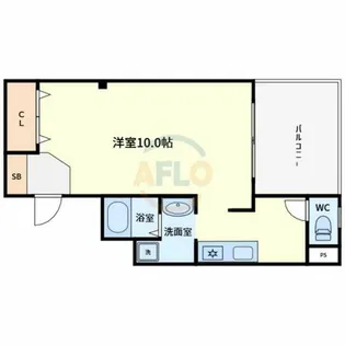 アッツ・コート美章園駅前【2階】の間取り