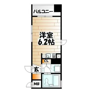 サンモリッツ小倉壱番館【203号室】の間取り