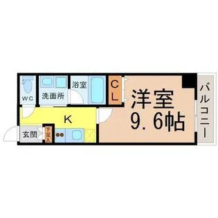 第15フクマルビル【12階】の間取り